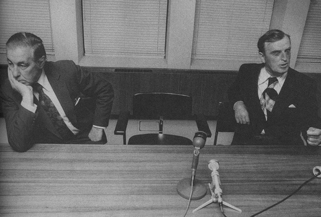 Dick Hamer and Joh Bjelke-Peterson January 1974 Fairfax