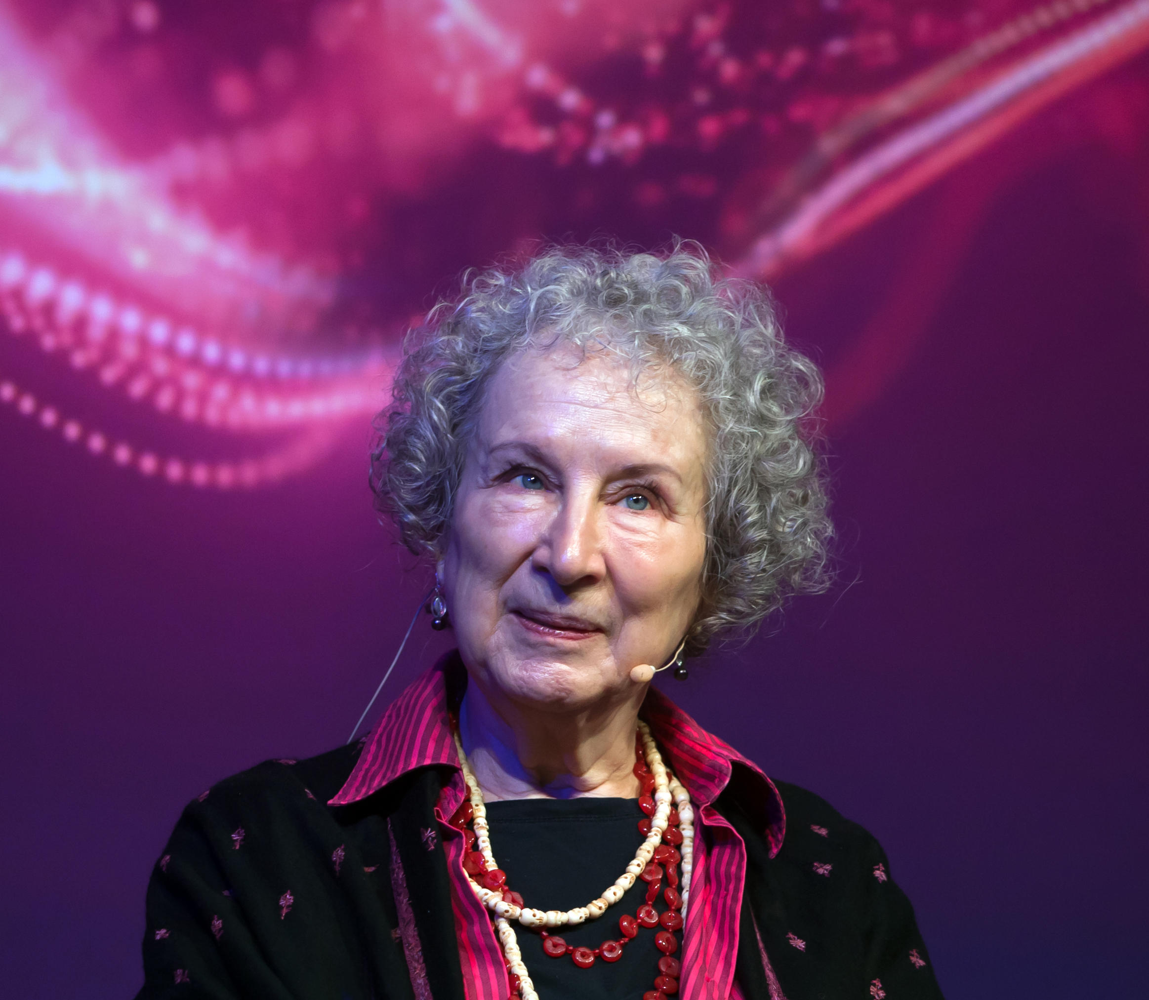 Margret Atwood at New Scientist Live, 2017 (John Gaffen/Alamy)