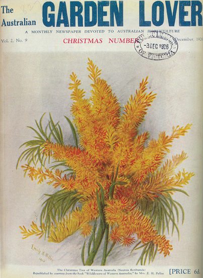 The Australian Garden Lover, December 1926  (State Library of Victoria)Garden lover cover for web - colour
