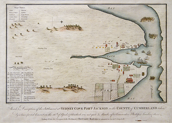 Sydney Cove Port Jackson 1769