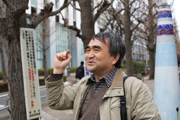 Yasushi Torii (photographed by Christine Piper)