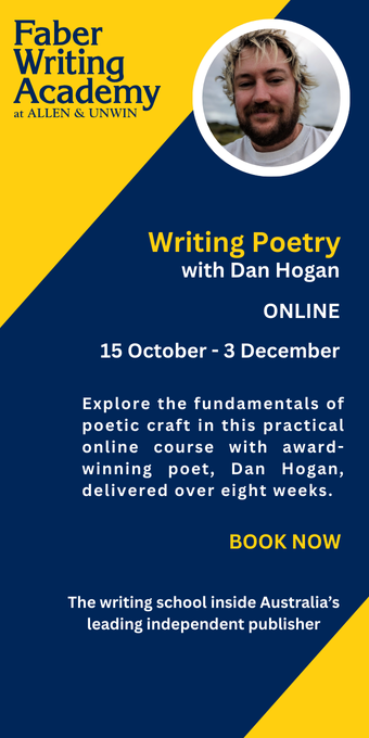 Writing Poetry with Dan HOgan - Faber Writing Academy