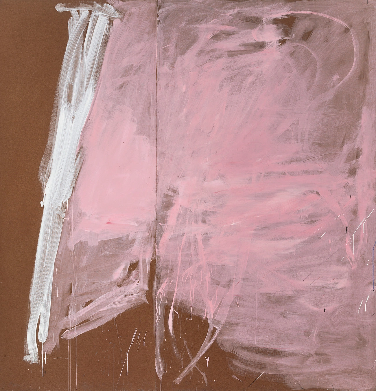 Pink and White Line, 1970, TP70 (courtesy of the Andrew Collection).
