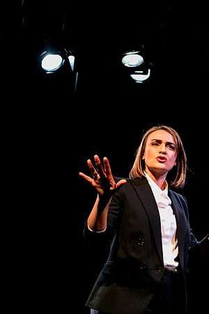 Sheridan Harbridge as Tessa Ensler (photograph by Brett Boardman).