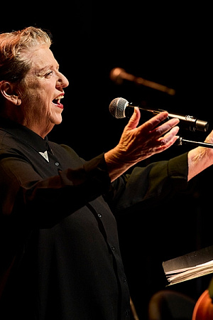 Robyn Archer in An Australian Songbook (photograph by Claudio Raschella).