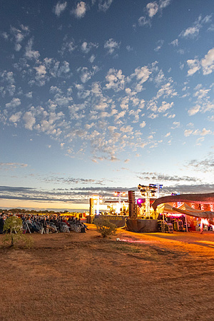 Dark Sky Serenade at the Australian Age of Dinosaurs Museum (photograph by Murray Summerville)