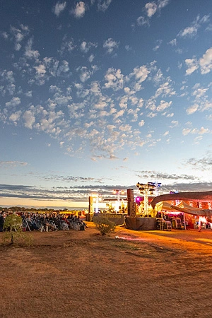 Dark Sky Serenade at the Australian Age of Dinosaurs Museum (photograph by Murray Summerville)