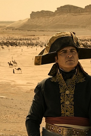 Joaquin Phoenix as Napoleon (Sony Pictures)