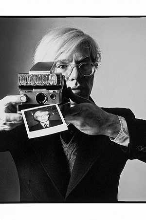 Oliviero Toscani, Andy Warhol, 1975, Public Engagement Fund 2021, Art Gallery of South Australia © Oliviero Toscani