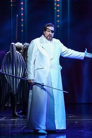 Daniel Sumegi as Wotan in Die Walküre (photograph by Wallis Media).