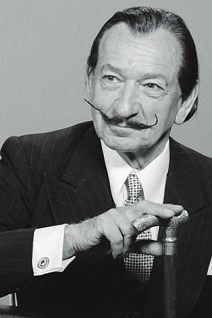 Ben Kingsley as Salvador Dalí (photograph courtesy of Kismet).