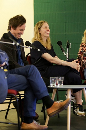 Kerry O'Brien, Trent Dalton, Chloe Hooper, and Rosemarie Milsom at the Newcastle Writers Festival 2019