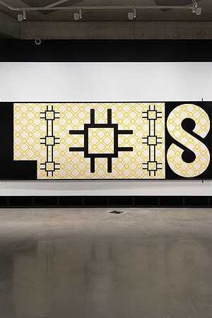 Installation view of Peter Tyndall exhibition (photograph by Christian Capurro)