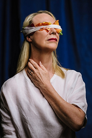 Belinda McClory as Fran (photograph by Morgan Roberts)