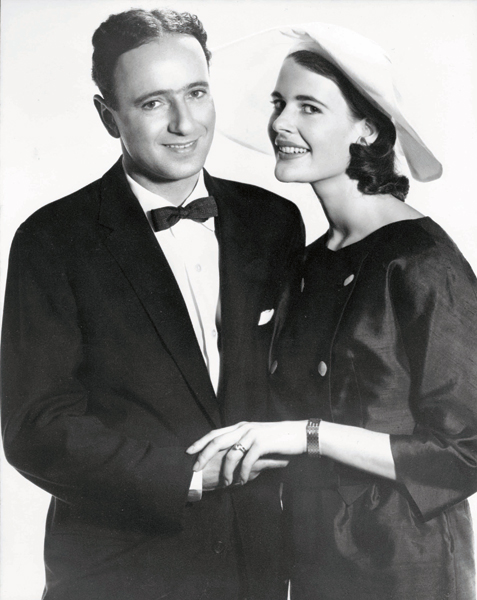 The Seidlers on their wedding day in 1958 (photograph by John Hearder)