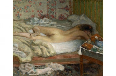 Pierre Bonnard, Siesta (La Siesta) 1900 (courtesy of National Gallery of Victoria, Melbourne Felton Bequest, 1949)