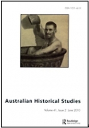 Travis Cutler reviews 'Australian Historical Studies: Histories of Sexuality, Vol. 36, No. 126' edited by Joy Damousi, and 'Australian Journal of Politics and History, Vol. 51, No. 2' edited by Andrew G. Bonnell and Ian Ward