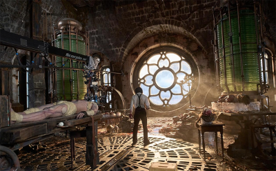 Jacob Elordi as the Creature and Oscar Isaac as Victor Frankenstein (Oscar Isaac)