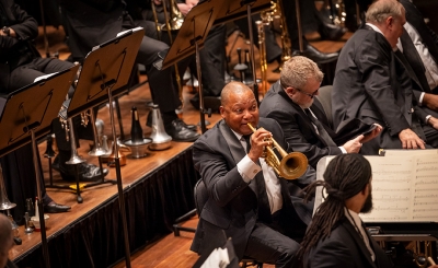 Wynton Marsalis in All Rise (photograph by Nico Photography). 
