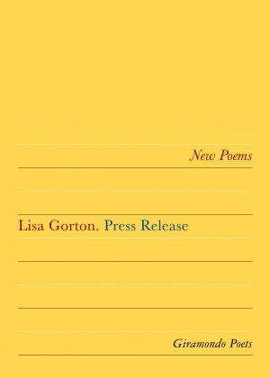 Paul Hetherington reviews &#039;Press Release&#039; by Lisa Gorton