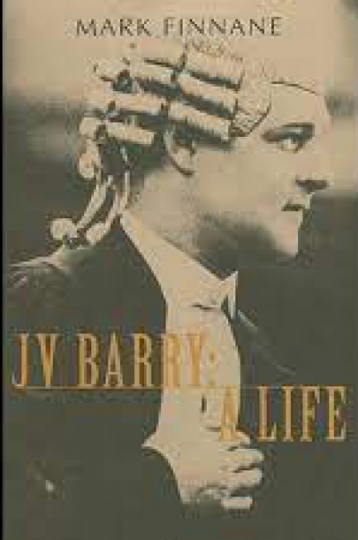 Tony Blackshield reviews 'J.V. Barry: A life' by Mark Finnane