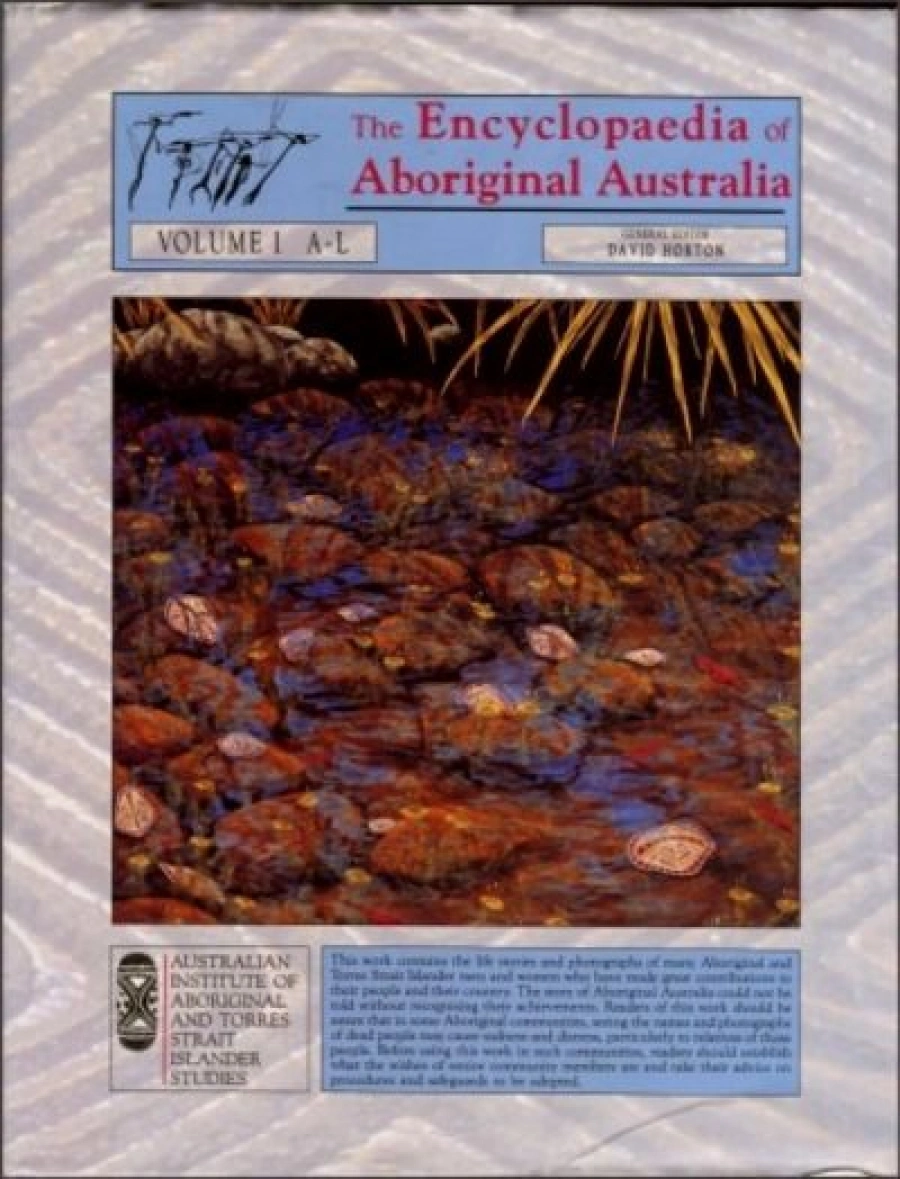 洋書 The Encyclopedia of Aboriginal Australia Peter Read reviews 'The Encyclopedia of Aboriginal Australia