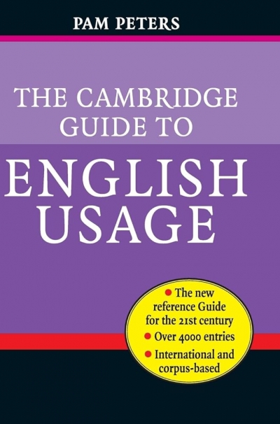 Frederick Ludowyk reviews &#039;The Cambridge Guide to English Usage&#039; by Pam Peters