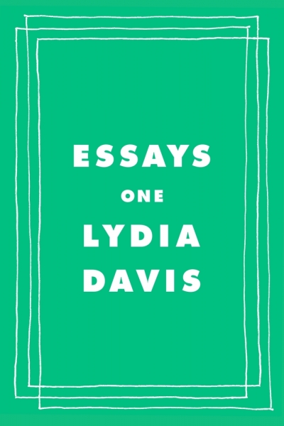 Shannon Burns reviews 'Essays One' by Lydia Davis