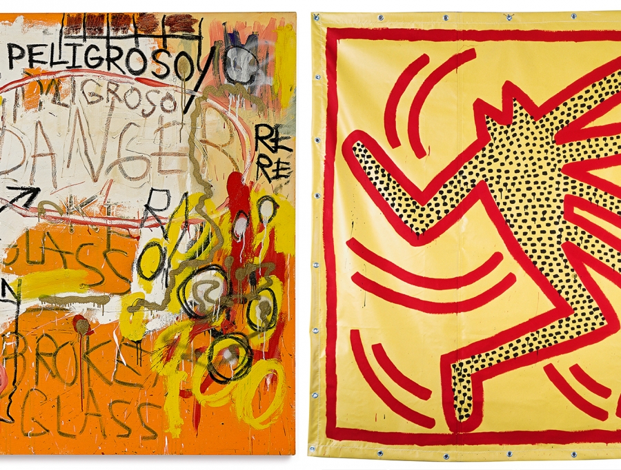 Keith Haring JeanMichel Basquiat Crossing Lines