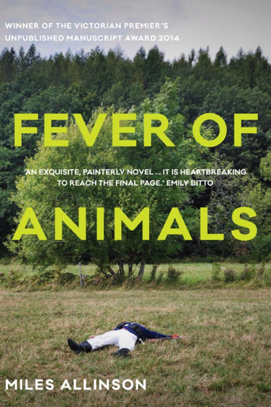 Catriona Menzies-Pike reviews 'Fever of Animals' by Miles Allinson