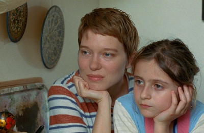 Lea Seydoux and Camille Leban Martins in One Fine Morning. 