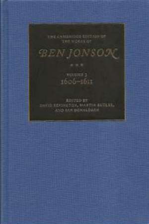 Lisa Gorton reviews &#039;The Cambridge Edition of the Works of Ben Jonson&#039; edited by Ian Donaldson et al.